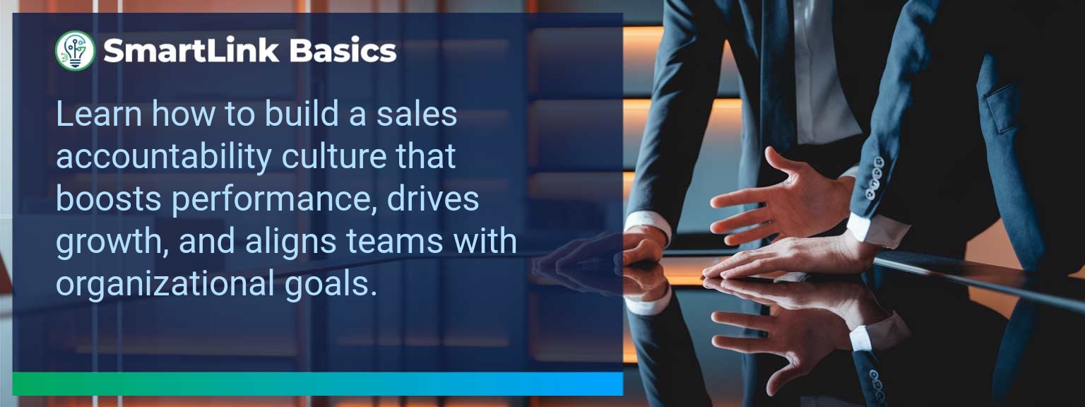 Sales team meeting discussing performance metrics to build a sales accountability culture