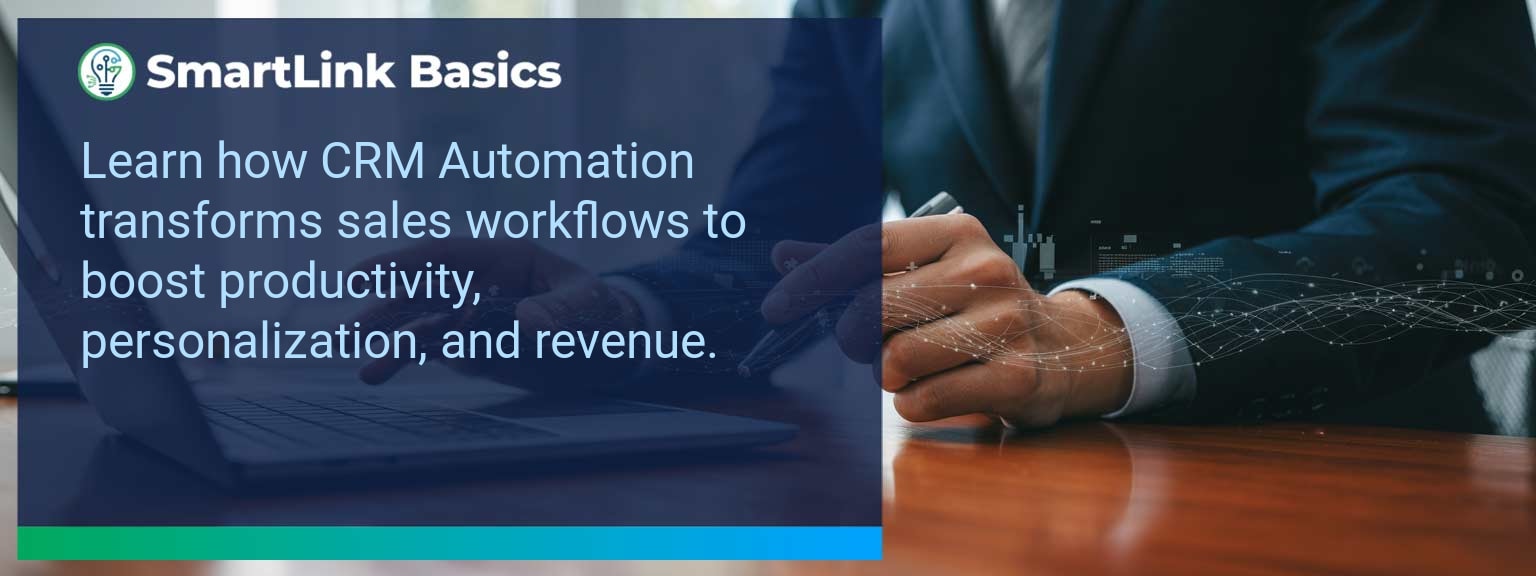 Sales leader reviewing CRM Automation dashboard to prioritize leads and automate follow ups